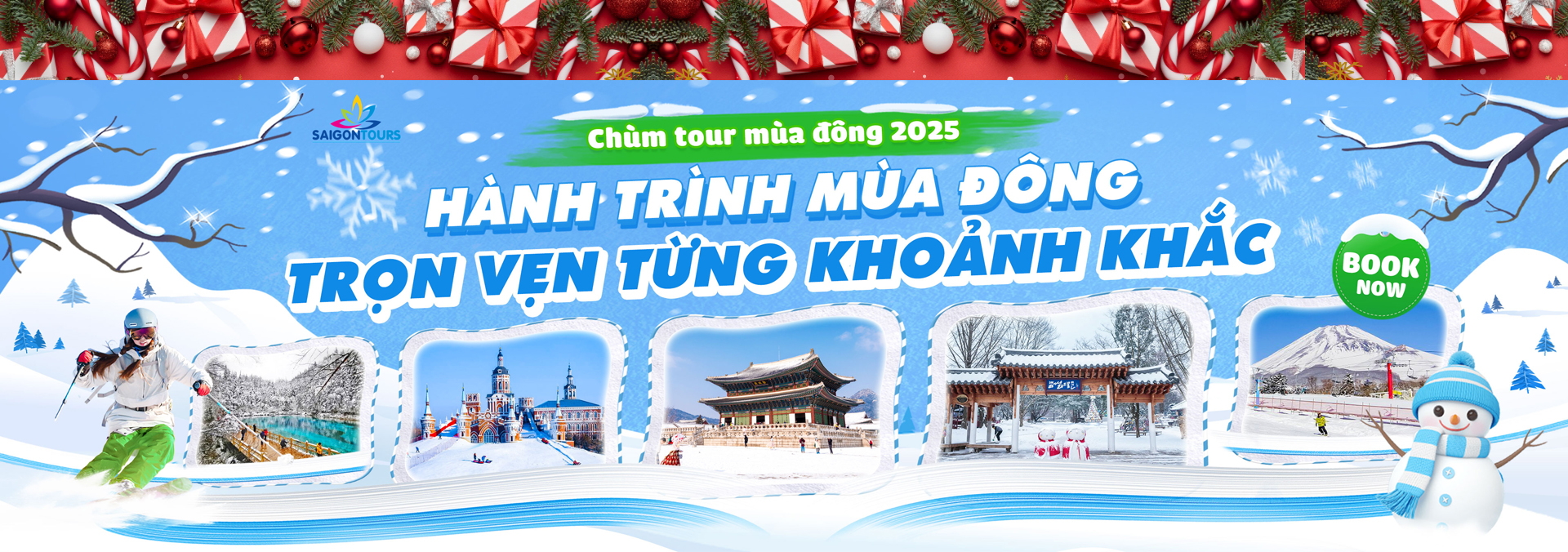 Chùm tour quốc tế thu đông hot nhất 2025
