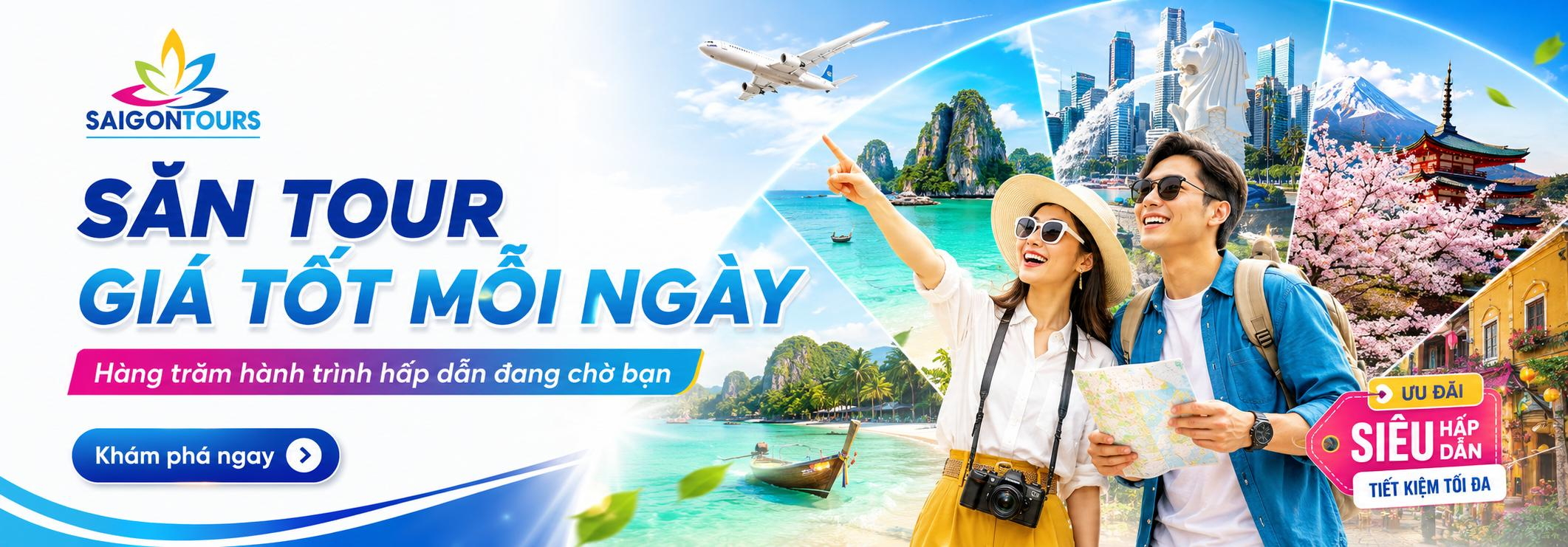 TOUR QUỐC TẾ GIÁ TỐT MỖI NGÀY