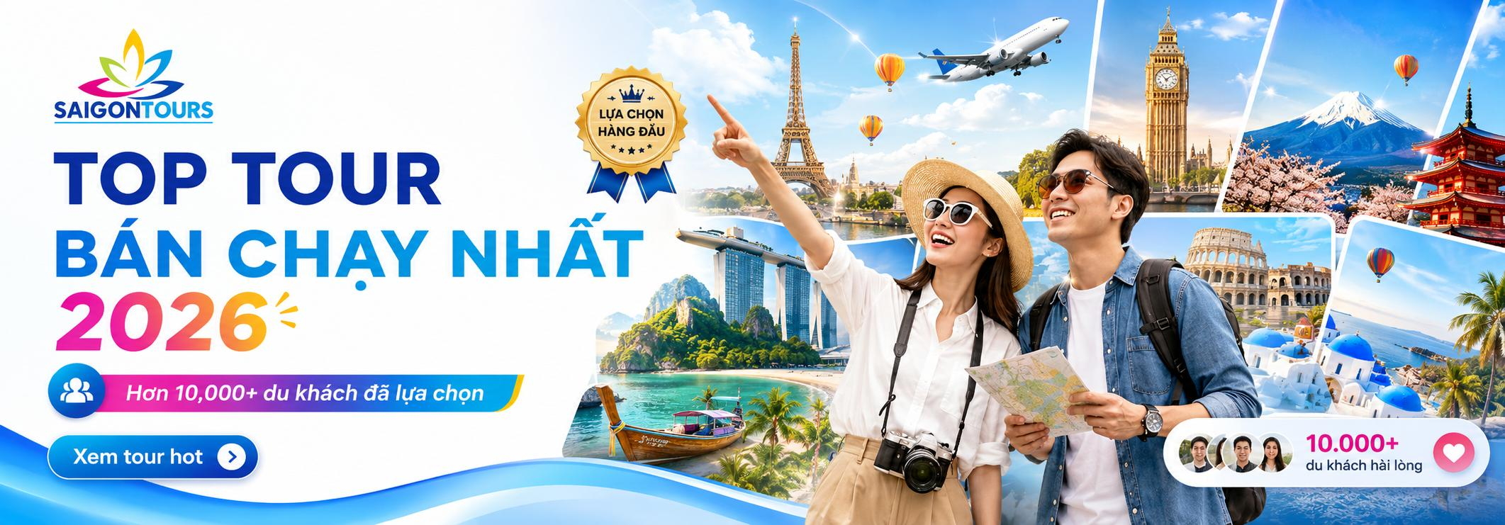 TOP TOUR BÁN CHẠY NHẤT 2026