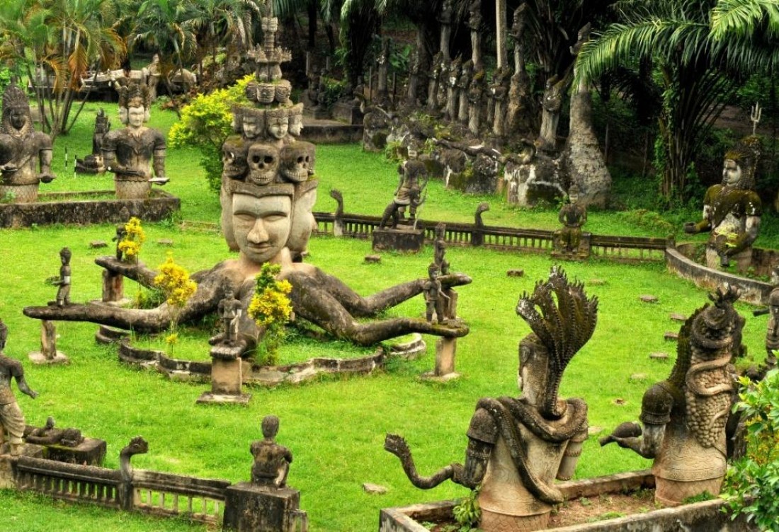 Lào: VIENTIANE - LUANG PRABANG - VANGVIENG