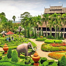 THÁI LAN BAY SÁNG : BANGKOK - LIGHTING - NOONGNOCH - CÀ PHÊ VÀNG + BÁNH PHỦ VÀNG TẾT ÂM LỊCH