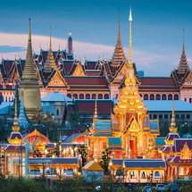 THÁI LAN: BANGKOK - LIGHTING - NOONGNOCH - CÀ PHÊ VÀNG + BÁNH PHỦ VÀNG NOEL