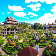 THÁI LAN: BANGKOK - LIGHTING - NOONGNOCH - CÀ PHÊ VÀNG + BÁNH PHỦ VÀNG