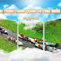 MIỀN TÂY - 8 TỈNH - KS 3 SAO 4N3Đ TẾT ÂM LỊCH