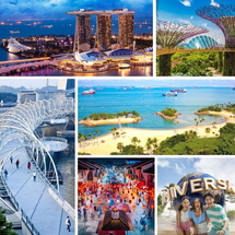 Tour Singapore 3N2Đ: Jewel Changi – Sentosa – Marina Bay | Bay Scoot Air | Khách sạn 4 Sao