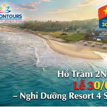 Tour Hồ Tràm 2N1D Lễ 30/04 – Nghỉ Dưỡng Resort 4 Sao, Tắm Khoáng Nóng Minera, Ngắm Hoàng Hôn Hamptons Pier