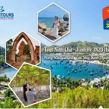Tour Ninh Chữ – Vĩnh Hy 3N2D Lễ 30/04 | Hang Rái, Tanyoli, Tàu Đáy Kính Ngắm San Hô