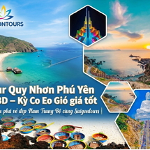 Tour Quy Nhơn – Kỳ Co – Eo Gió – Phú Yên 3N3D | Hành trình biển xanh hoang sơ cùng Saigontours