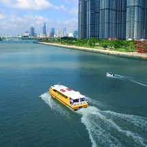Sài Gòn City Tour 1/2 Ngày Buổi Chiều – Chợ Lớn, Miếu Bà Thiên Hậu & Water Bus Ngắm Thành Phố Từ Sông