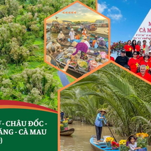 Tour Miền Tây 4 Ngày 3 Đêm: Sài Gòn – Mỹ Tho – Bến Tre – Châu Đốc – Cần Thơ – Sóc Trăng – Bạc Liêu – Cà Mau