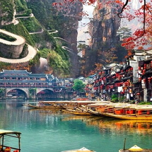 Tour Nam Ninh – Trương Gia Giới – Phượng Hoàng Cổ Trấn 6 Ngày 5 Đêm | Thiên Môn Sơn – Phù Dung Trấn