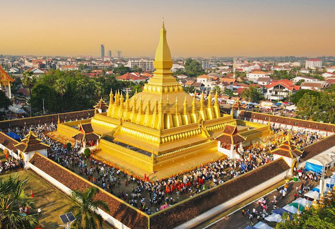Tour Việt – Lào 5 Ngày 4 Đêm: Hà Nội – Viêng Chăn – Vang Viêng – Luang Prabang | Trải Nghiệm Tàu Cao Tốc