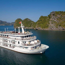 Tour Du Thuyền 5 Sao Vịnh Hạ Long 2 Ngày 1 Đêm | Hang Sửng Sốt – Đảo Titov – Kayak