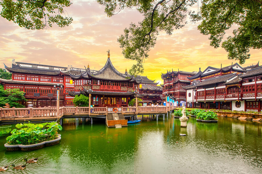 hình ảnh chùa Phật Ngọc Thượng Hải